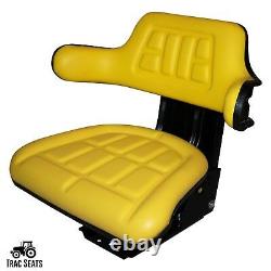 Black Trac Seats Tractor Suspension Seat Fits John Deere 2750 2755 2840 2855