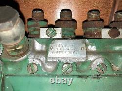Bosch John Deere Diesel Injection Pump RSV Ag Ind Governor Injector Pump Works
