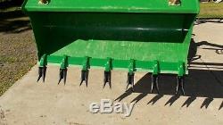 Bucket Tooth Bar, Clamp On for Sub-Compact Tractor No Drilling Required
