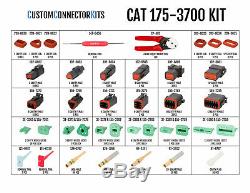 CAT 175-3700 Caterpillar Electrical Connector Kit with CP-463 Crimp Tool