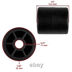 Caltric Deck Roller with Shaft Rod For John Deere 325 335 345 355D Tractors