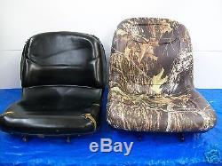 Camo Seat John Deere Compact Tractors 670,770,790,870,970,990,1070,4005 Jd #fv