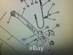 Catagory 3 Linkage Arm Hook Latch Kit New Holland John Deere Case IH MF Fiat