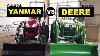 Comparison John Deere 3032e Vs Yanmar Sa424 Compact Tractors