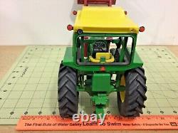 Custom 1/16 scale John Deere 4020 diesel tractor & Westendorf loader, FREE ship