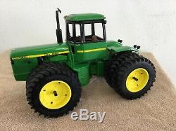 Custom John Deere 1/16 scale 8450 four wheel drive tractor. Ertl