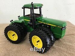 Custom John Deere 1/16 scale 8450 four wheel drive tractor. Ertl