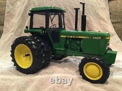 Custom John Deere 4440 Ertl Precision Front Wheel Drive Toy Tractor 1/16