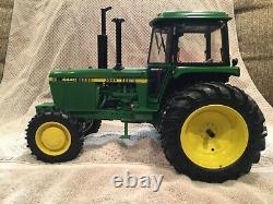 Custom John Deere 4440 Ertl Precision Front Wheel Drive Toy Tractor 1/16