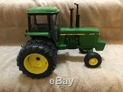 Custom John Deere Model 4440 Precision Toy Tractor. Sharp! Ertl