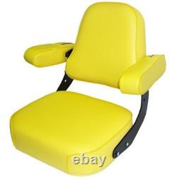Custom Yellow Seat Assembly Fits John Deere Tractors / Combines