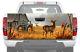 Deer At Farm Tailgate Graphic Decal Sticker Truck Wrap Camo John Deere Tractor