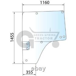 Door screen for John Deere R157210 8120, 8220, 8320, 8420, 8520