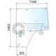 Door Screen For John Deere R157210 8120, 8220, 8320, 8420, 8520