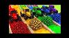 Drill Construction Vehicles Bulldozer Tractor Cars Pretend Play With Learn Colors Toys For Kids