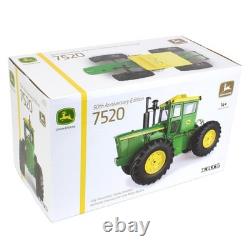 ERTL 1/16 John Deere 7520 4WD 50th Anniversary Tractor Precision Series 45893 ERTL 1/16 John Deere 7520 4WD 50th Anniversary Tractor Precision Series 45893