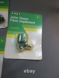 ERTL Farm Toy 1/64 Scale John Deere Tractor Lot Die-Cast Baler Wagon Mixer