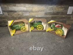 ERTL John Deere Diecast 1/16 Collectors Edition Model D, G and R Lof of 3