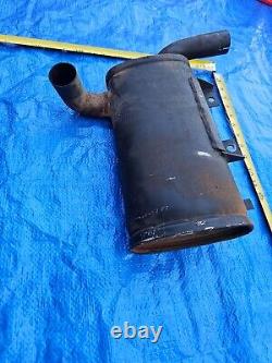 EUC Deere 430 Yanmar 3TNA72UJ muffler, jd pn AM100565 & AM108237