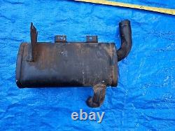 EUC Deere 430 Yanmar 3TNA72UJ muffler, jd pn AM100565 & AM108237