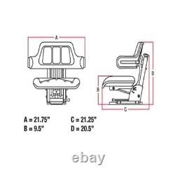 E-AL56097 Seat for John Deere 940, 1120, 1350, 1020, 2155, 2355, 2555, 2651 +++