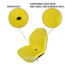 E-AM141482 Seat With Hinge Bracket for John Deere X465, X475, X485, X495, X500, +++