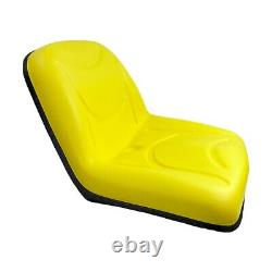 E-AM144590 Yellow Highback Seat for John Deere LT150, LT160, LT170, LT180, +++
