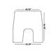 E-l173349 Front Fixed Windshield Glass For John Deere Tractors