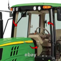 E-L173349 Front Fixed Windshield Glass for John Deere Tractors