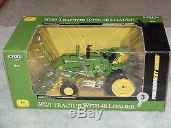 Ertl 1/16 John Deere 3020 Precision Key Series #3 Tractor With 48 Loader