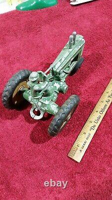 Ertl Arcade John Deere tractor toy OPEN FLYWHEEL farm implement 1/16