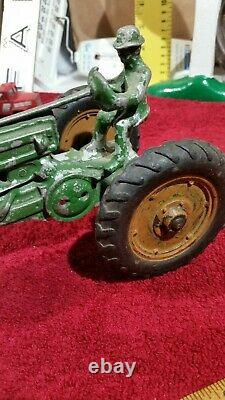 Ertl Arcade John Deere tractor toy OPEN FLYWHEEL farm implement 1/16