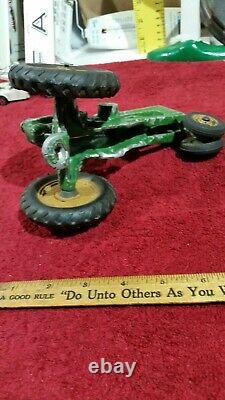 Ertl Arcade John Deere tractor toy OPEN FLYWHEEL farm implement 1/16