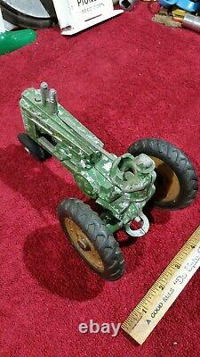 Ertl Arcade John Deere tractor toy OPEN FLYWHEEL farm implement 1/16