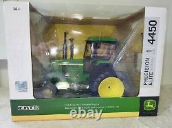 Ertl Tomy 1/16 Precision Elite Series #1 John Deere 4450 Tractor with FWA & Sound