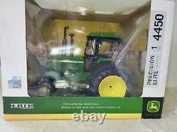 Ertl Tomy 1/16 Precision Elite Series #1 John Deere 4450 Tractor with FWA & Sound