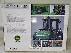 Ertl Tomy 1/16 Precision Elite Series #1 John Deere 4450 Tractor with FWA & Sound