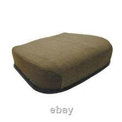 Fabric (Brown) Seat Cushion Set Fits John Deere 4430 4440 4640 4840 4450 4650