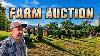Farm Auction At The Tractor Cleanup Rows Of Rare John Deere Tractors U0026 Parts