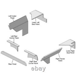 Fits JD30UK-E Black Upholstery Kit Fits John Deere Tractors 4030 4230 4430 4630