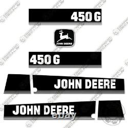 Fits John Deere 450G Decal Kit Crawler Tractor Dozer 7 YEAR 3M VINYL