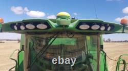 For John Deere Tractor 5R, 6R, 7R, 8000, 8R, 9R LED Cab Work Light Flood 10PCS