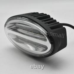 For John Deere Tractor 5R, 6R, 7R, 8000, 8R, 9R LED Cab Work Light Flood 10PCS