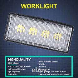 For John Deere Tractor Led Work Light Replacement Upgrade R161288 Re3745 8pcs