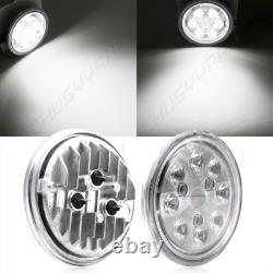 For John Deere Tractors 4055, 4255, 4455 8X Round LED Fender Work Light RE336111