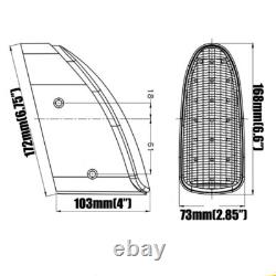 For John Deere Tractors 6D Series 6100D, 6110D, 6115D, 6125D LED Work Light Kit