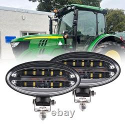 For John Deere Tractors LED Front/Rear Cab Lights AL207359, AXE10038, RE269638