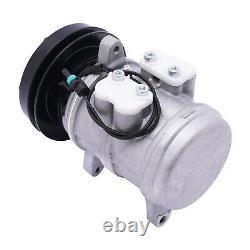 For John Deere Tractors RE10972 RE12513 RE12514 RE57936 A/C Compressor withClutch