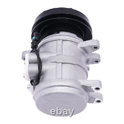 For John Deere Tractors RE10972 RE12513 RE12514 RE57936 A/C Compressor withClutch