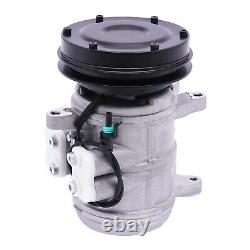 For John Deere Tractors RE10972 RE12513 RE12514 RE57936 A/C Compressor withClutch